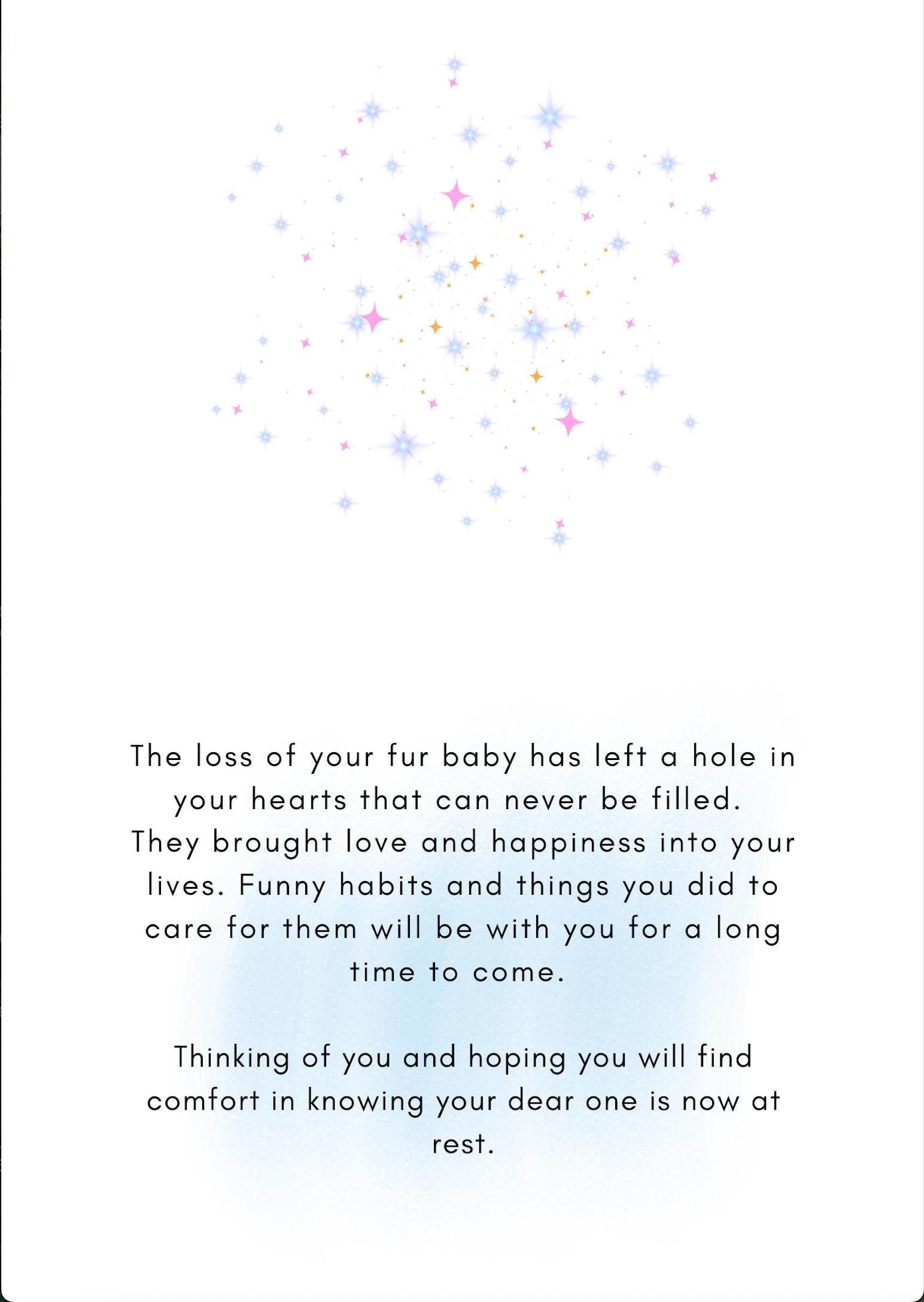 If Love Alone Could Have Kept You Here - Grieving the loss of a special pet