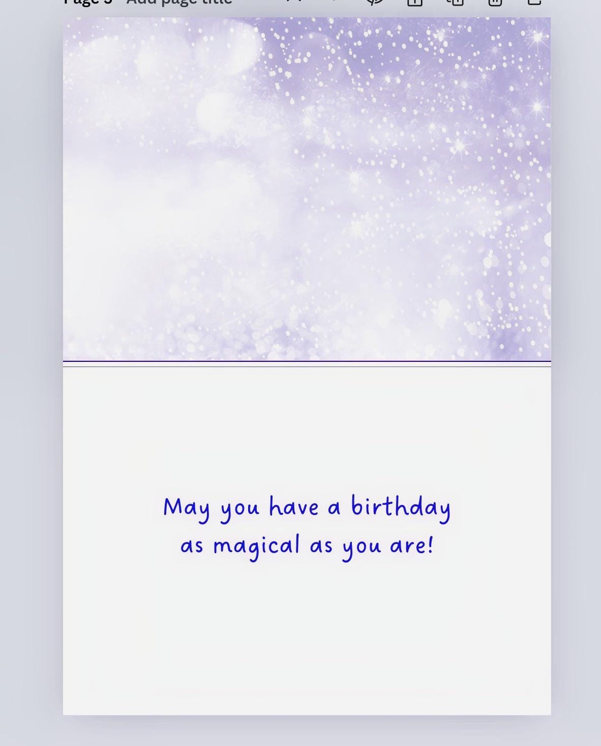 Happy Birthday Magic