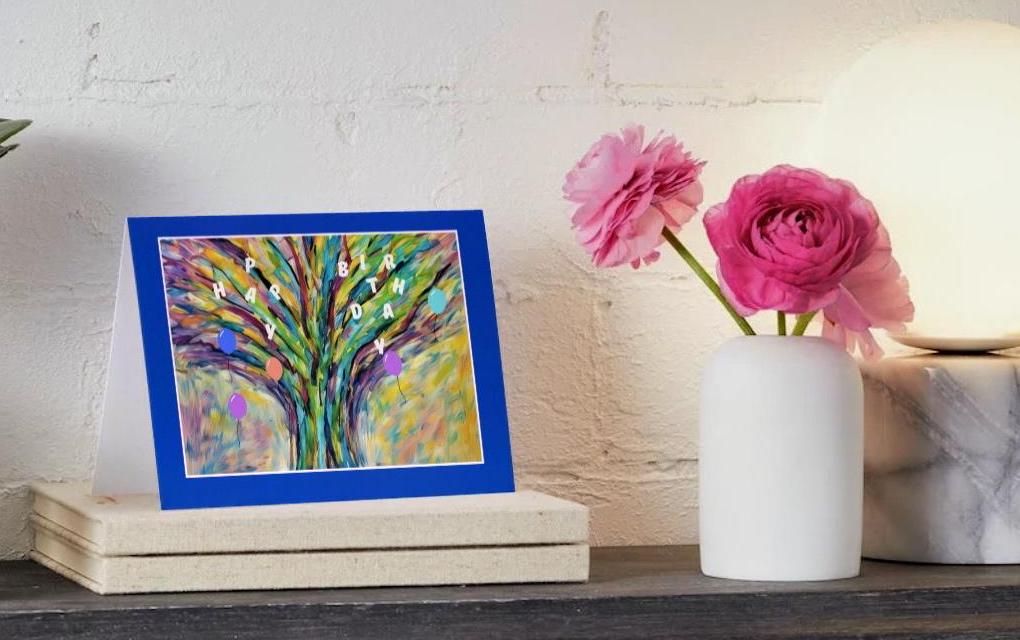 Happy Birthday to my Colorful Friend!