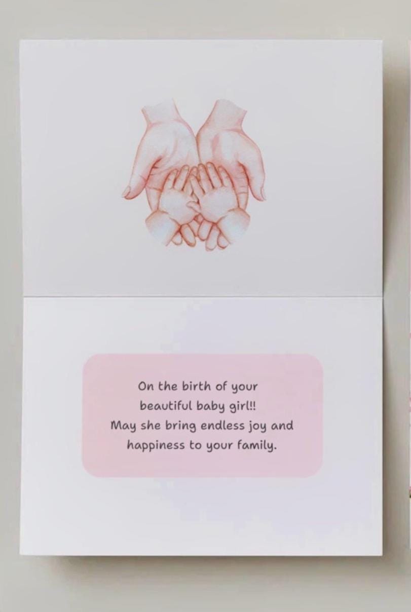 Congratulations on Your new Baby Girl!