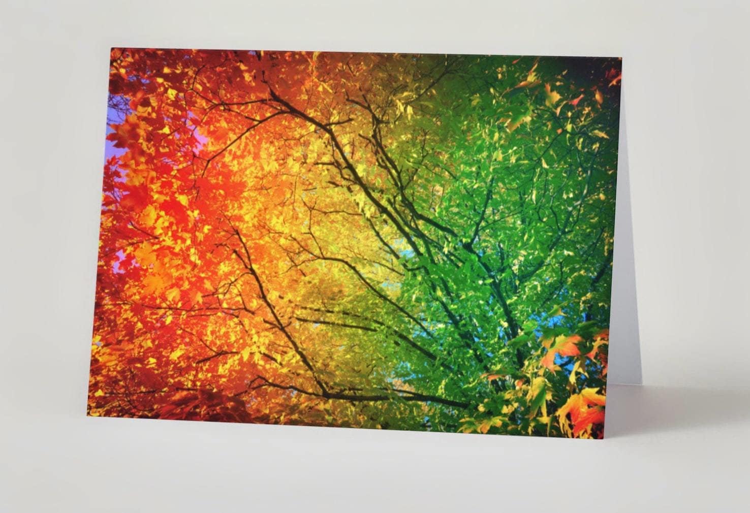 Seasons anniversary card