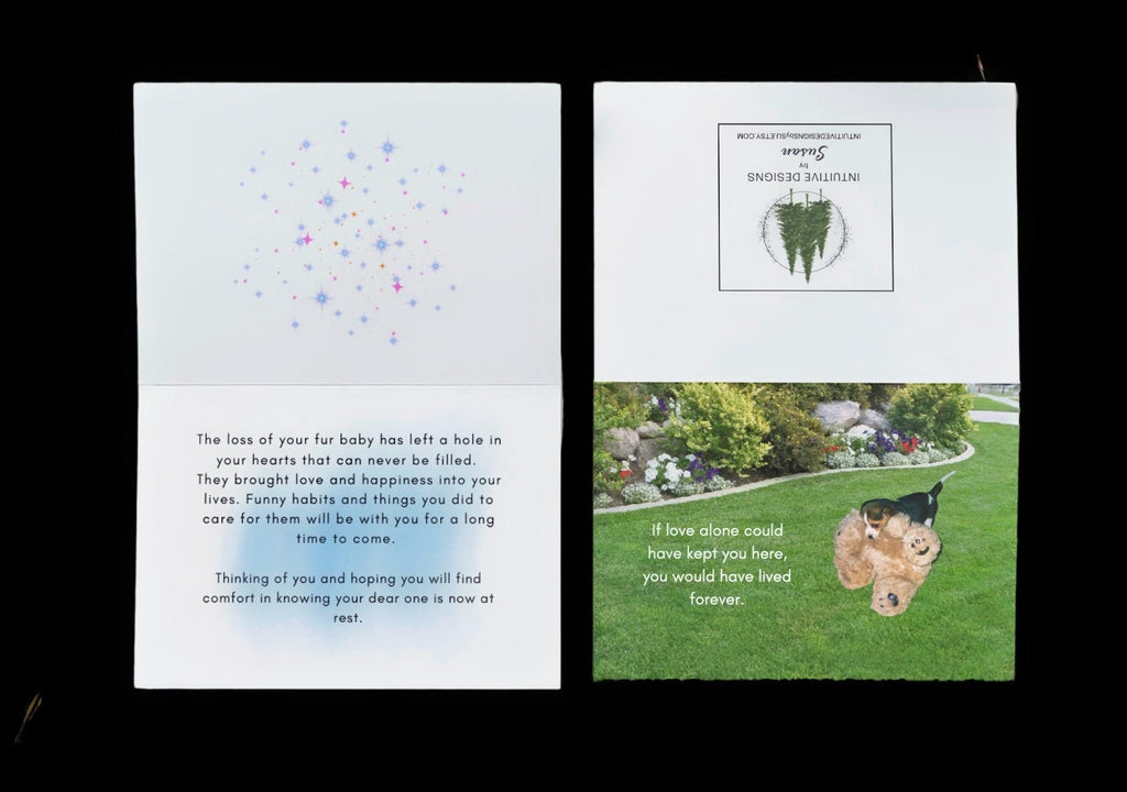 If Love Alone Could Have Kept You Here - Grieving the loss of a special pet