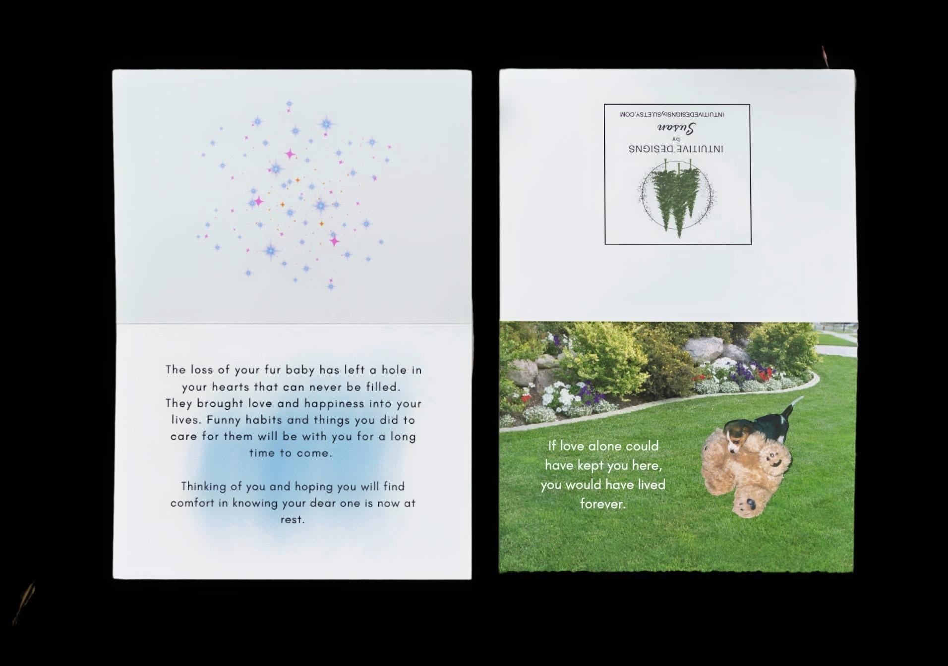 If Love Alone Could Have Kept You Here - Grieving the loss of a special pet