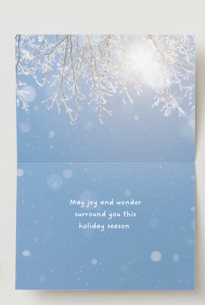 Christmas joy and wonder