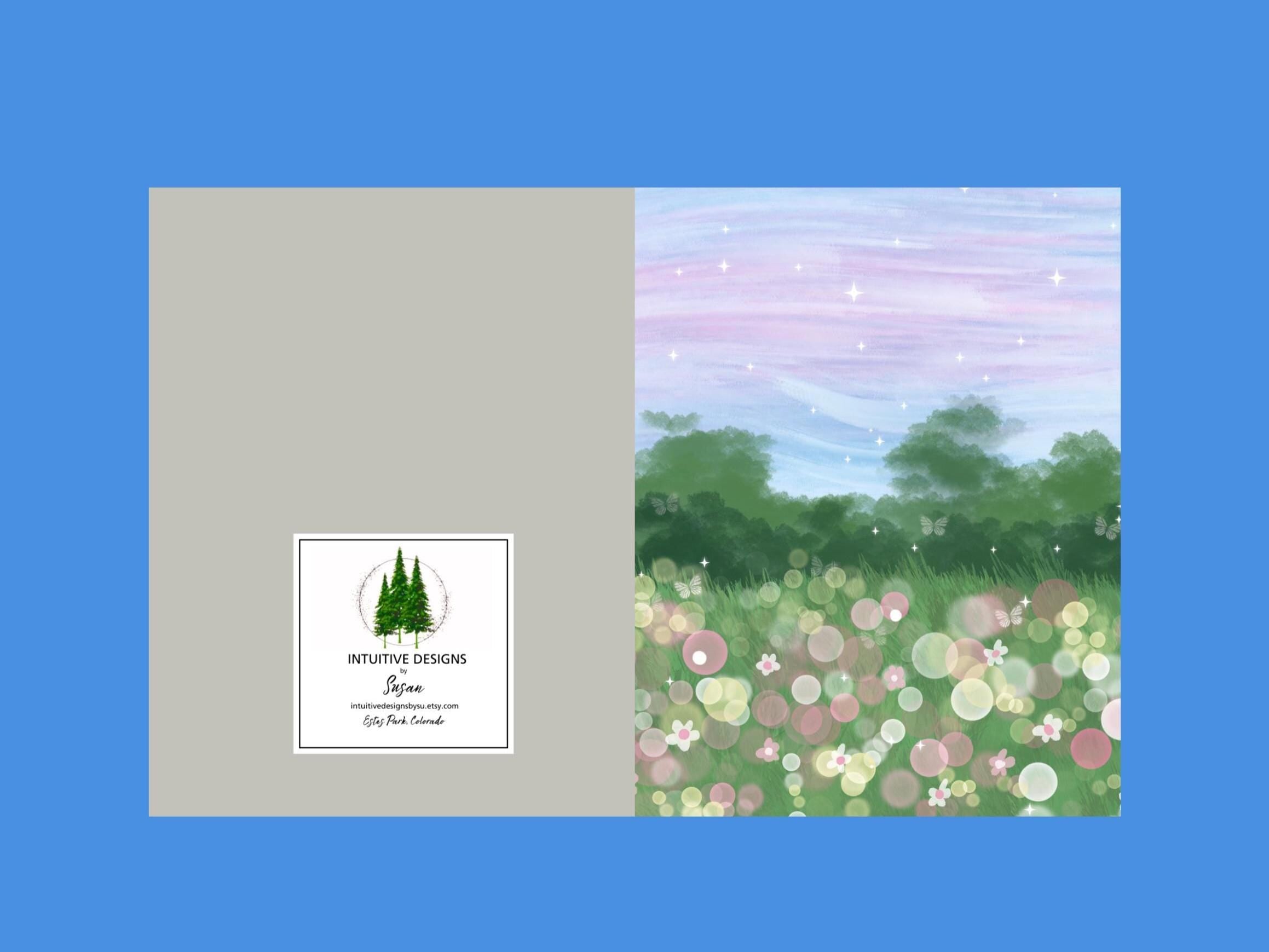 Variety Pack (9) of Water Color  Notecards