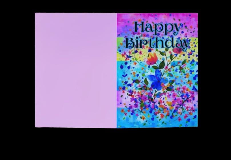 Happy Birthday (for anyone)