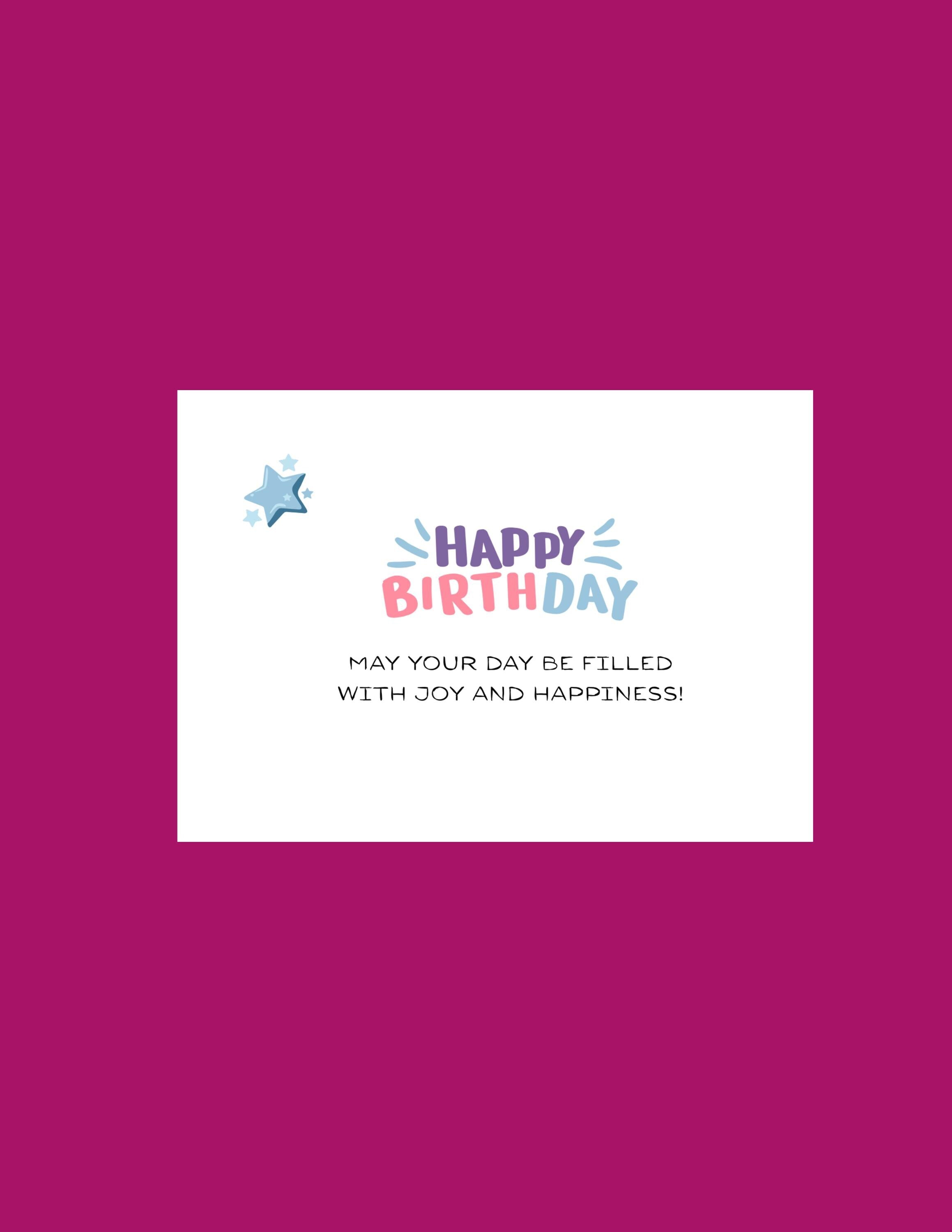 Happy Birthday (for anyone)