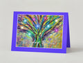 Colorful Tree Birthday Card: 5x7 Glossy Print