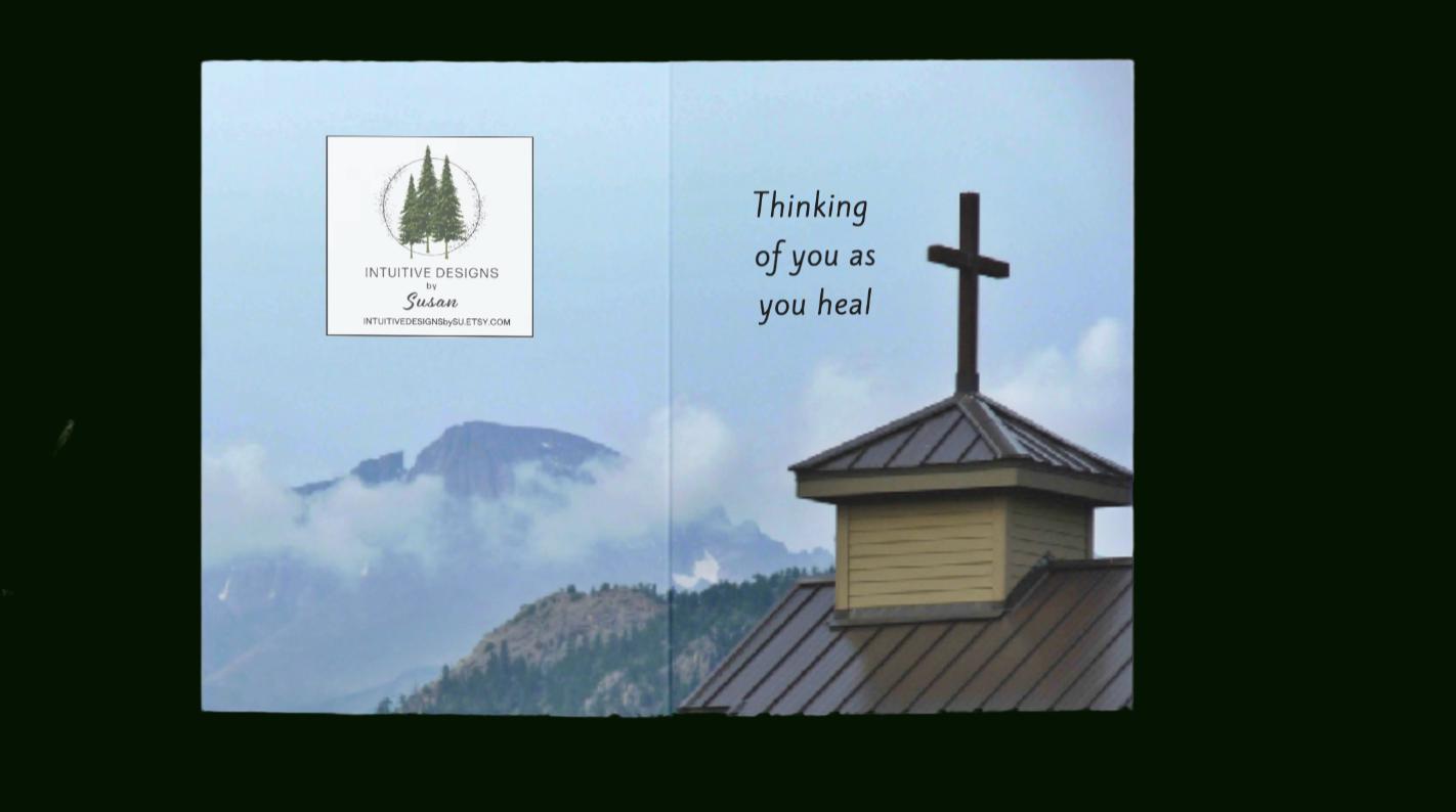 PERSONALIZE** Thinking of you as you Heal