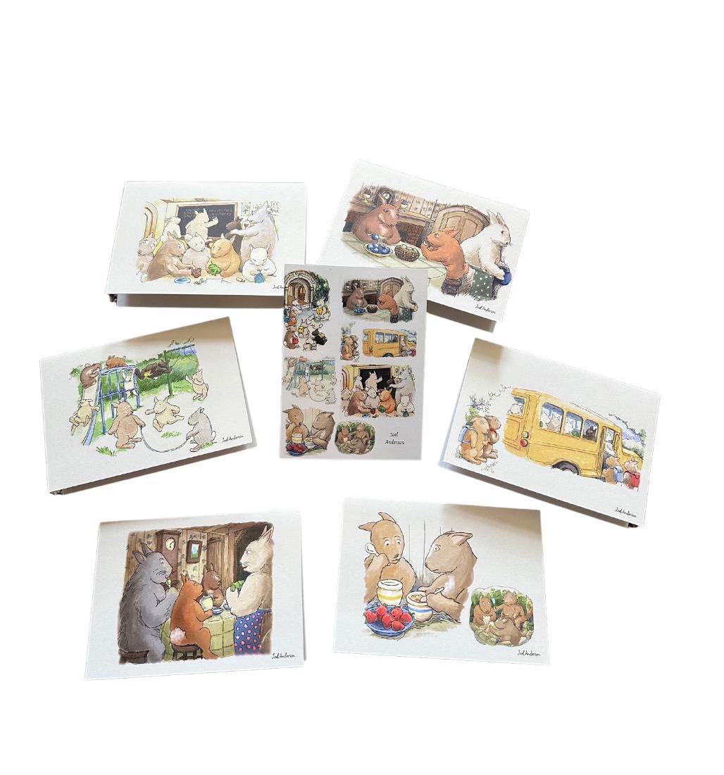 Bunny Notecards, assorted