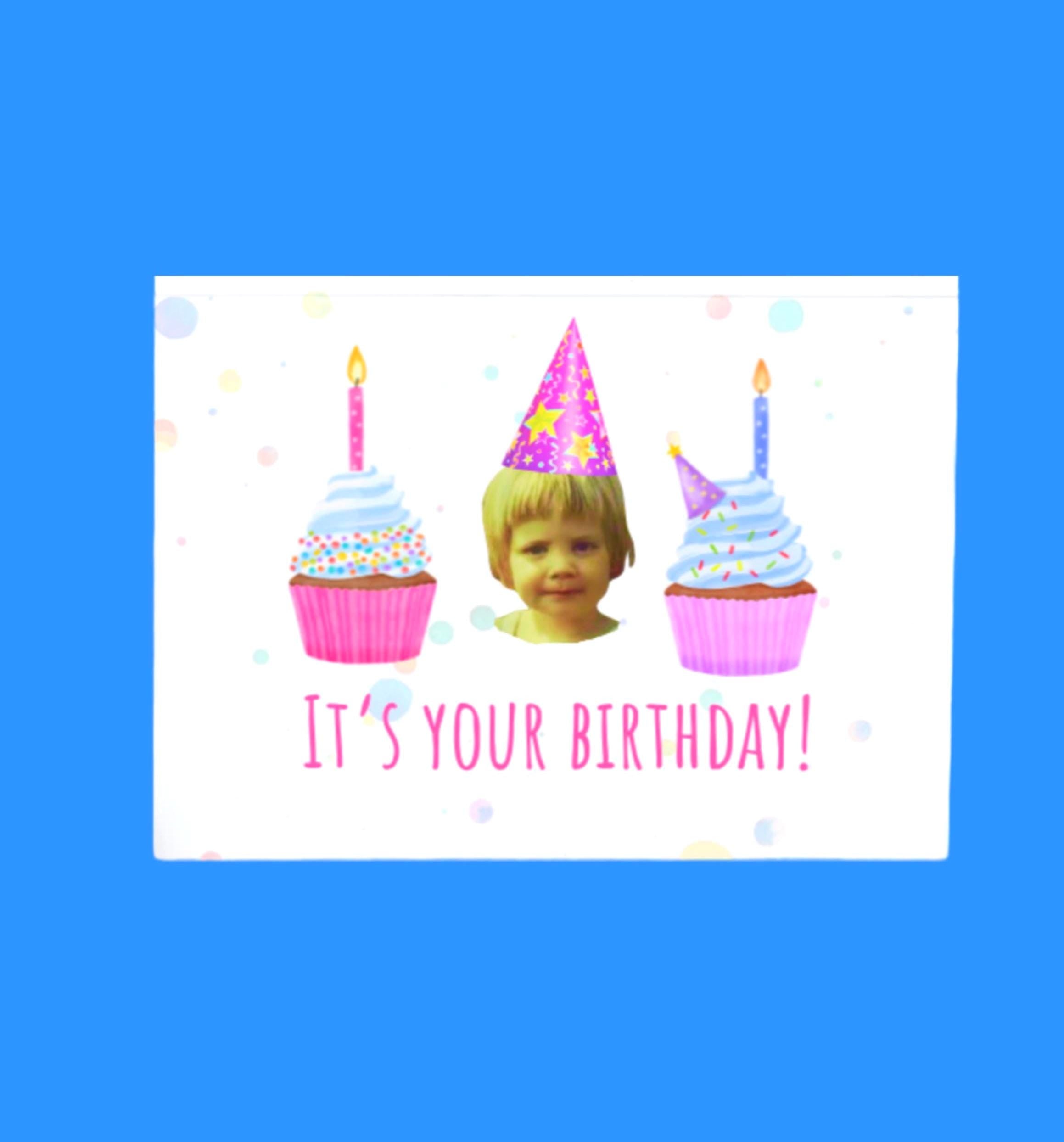 PERSONALIZE*  Child's Birthday Card