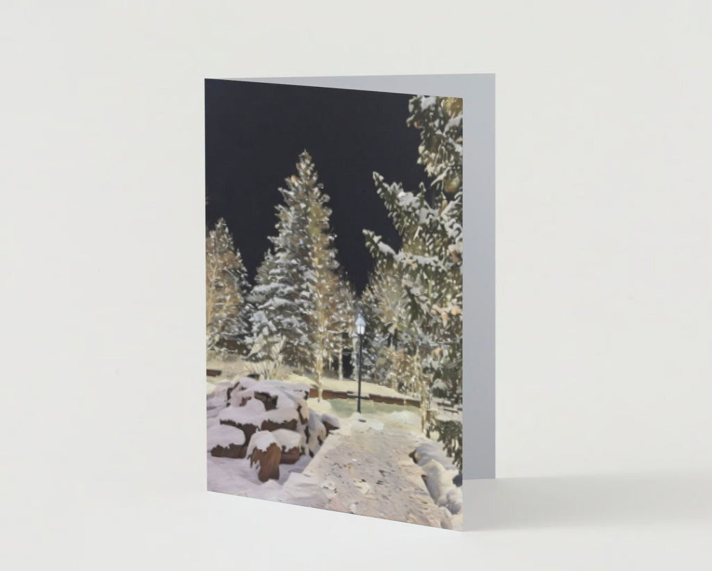 Estes Park, Colorado Holiday Greeting Card