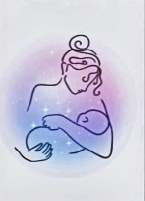 New Mother Greeting Card: Sleeping Newborn Art