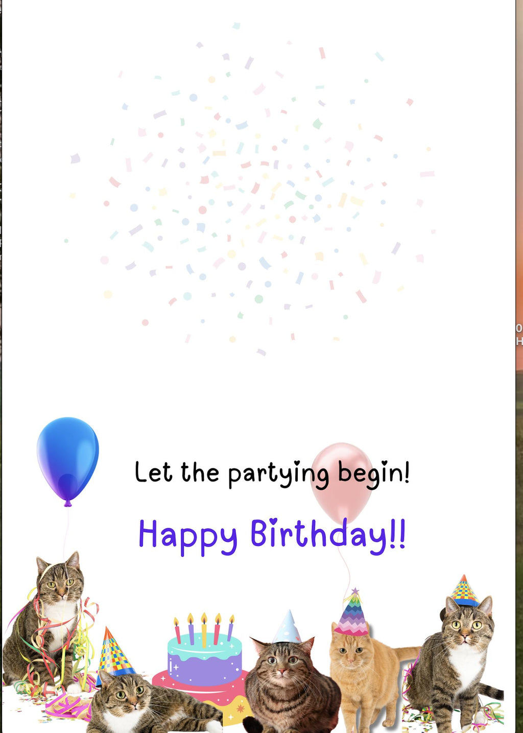 I've got my eyes on you birthday card