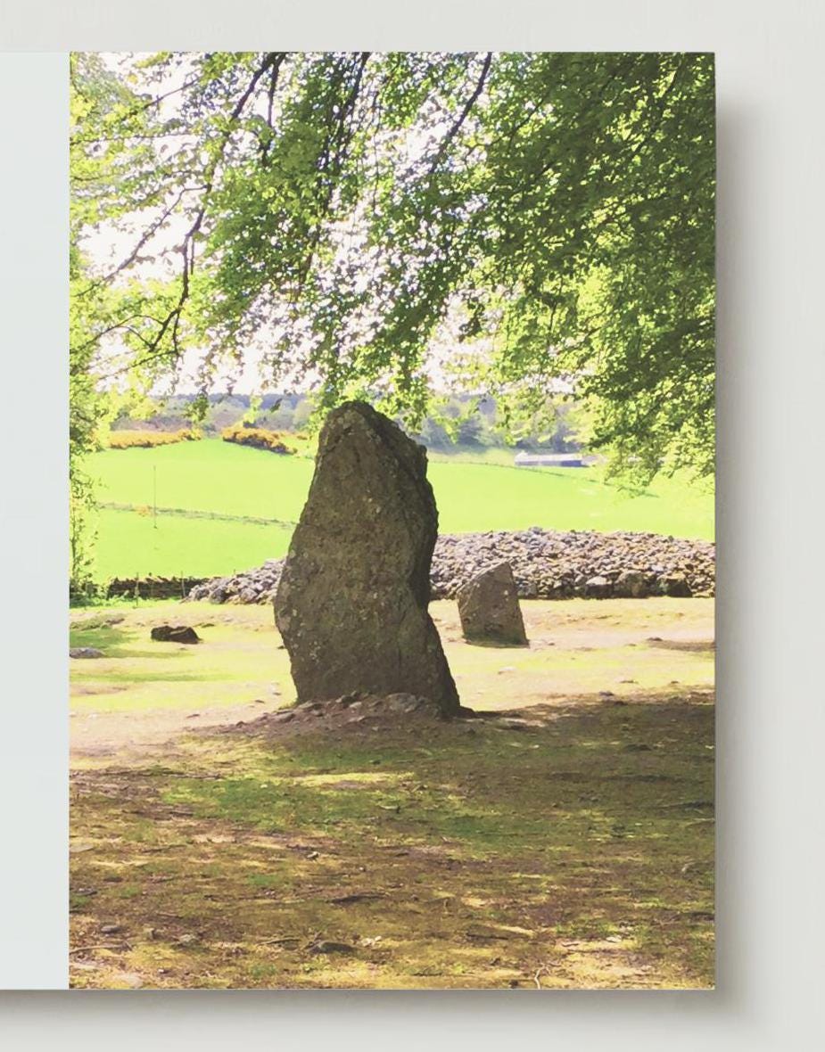 Standing Stone at Clava Cairns