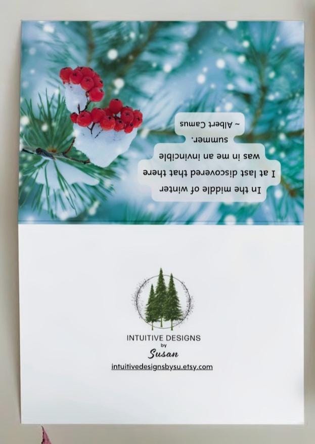 In the Middle of Winter...I Discovered