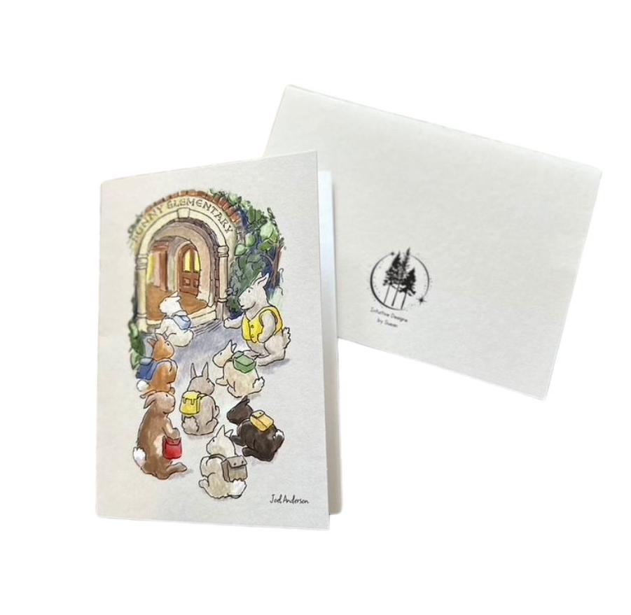 Bunny Notecards, assorted