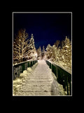 Estes Park, Colorado Winter scene notecards