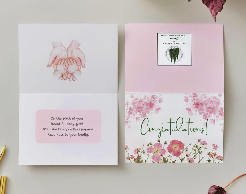 Congratulations on Your new Baby Girl!