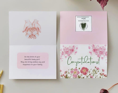 Congratulations on Your new Baby Girl!