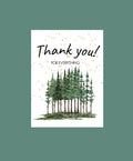 Stand of Trees Thank You
