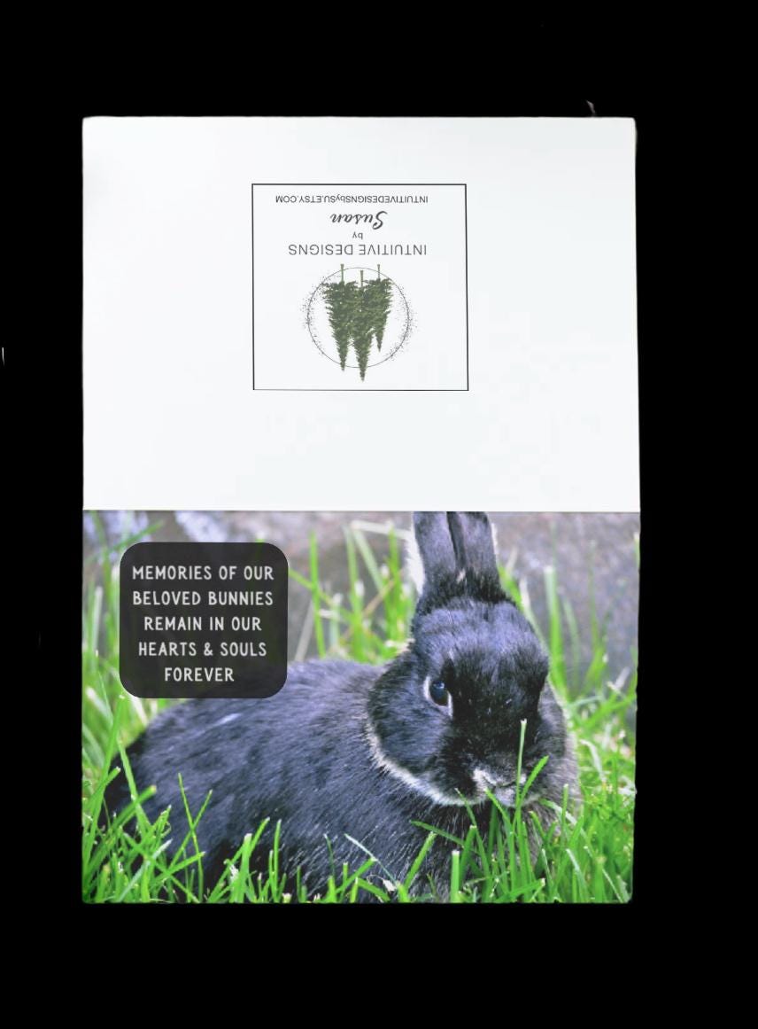 PERSONALIZE** Memories of our beloved bunn7