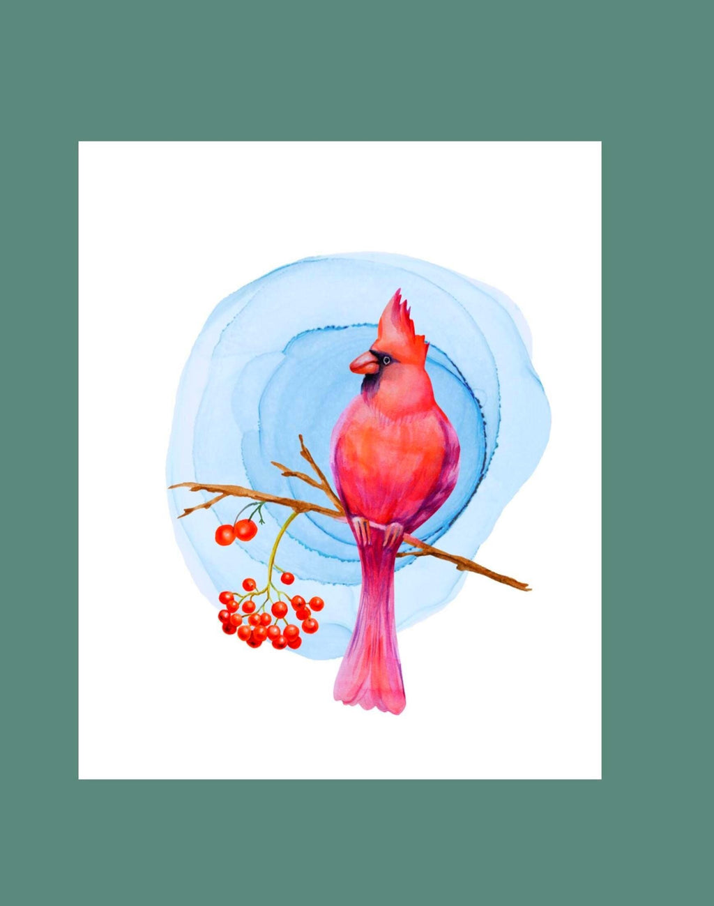 Variety Pack (9) of Water Color  Notecards