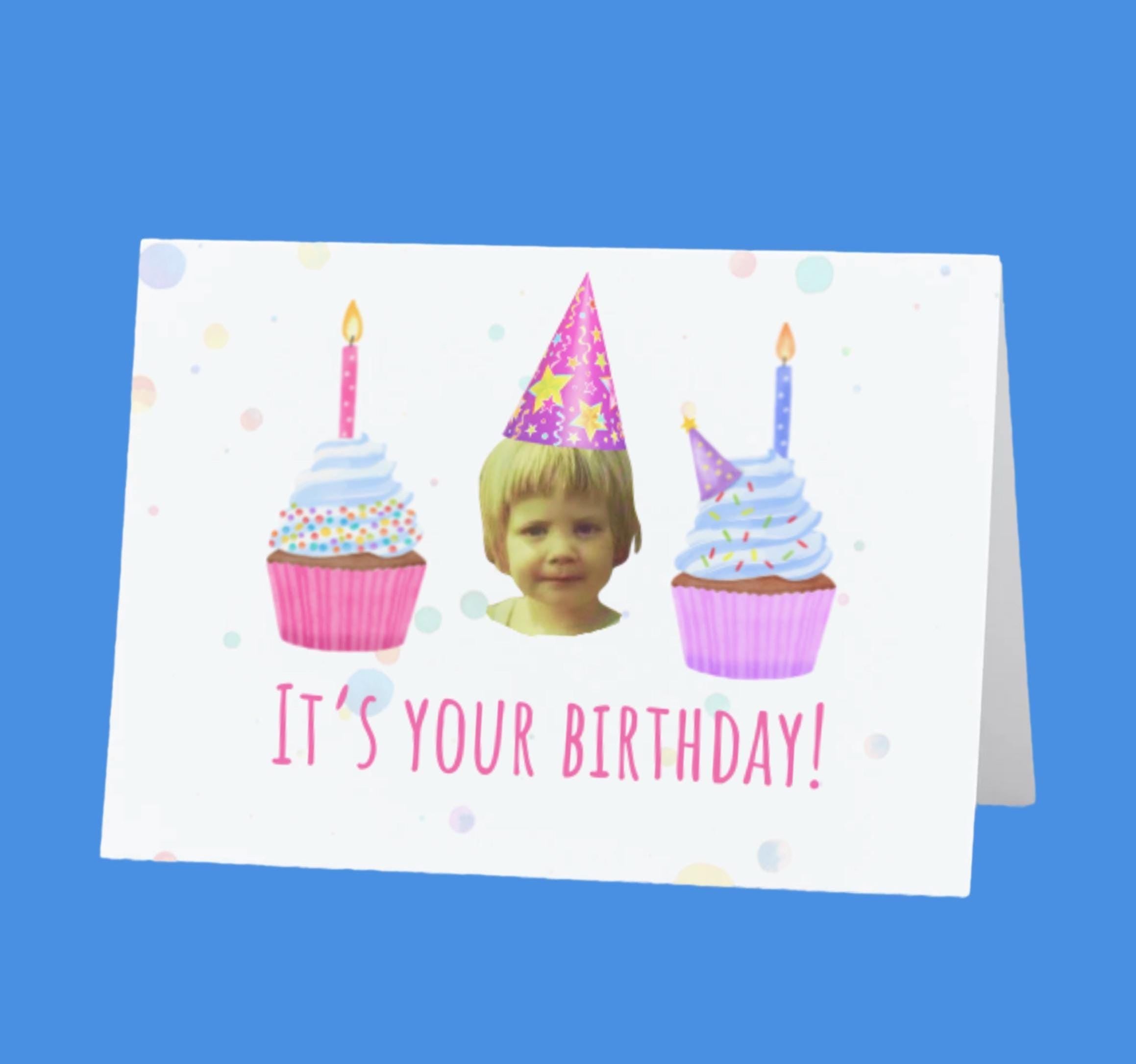 PERSONALIZE*  Child's Birthday Card