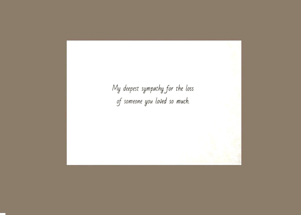 With Deepest Sympathy