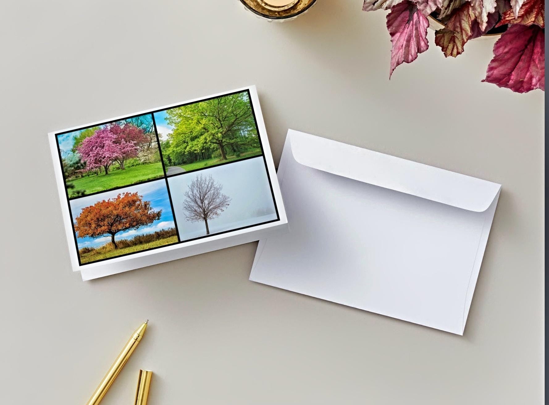 Through the Seasons Anniversary card