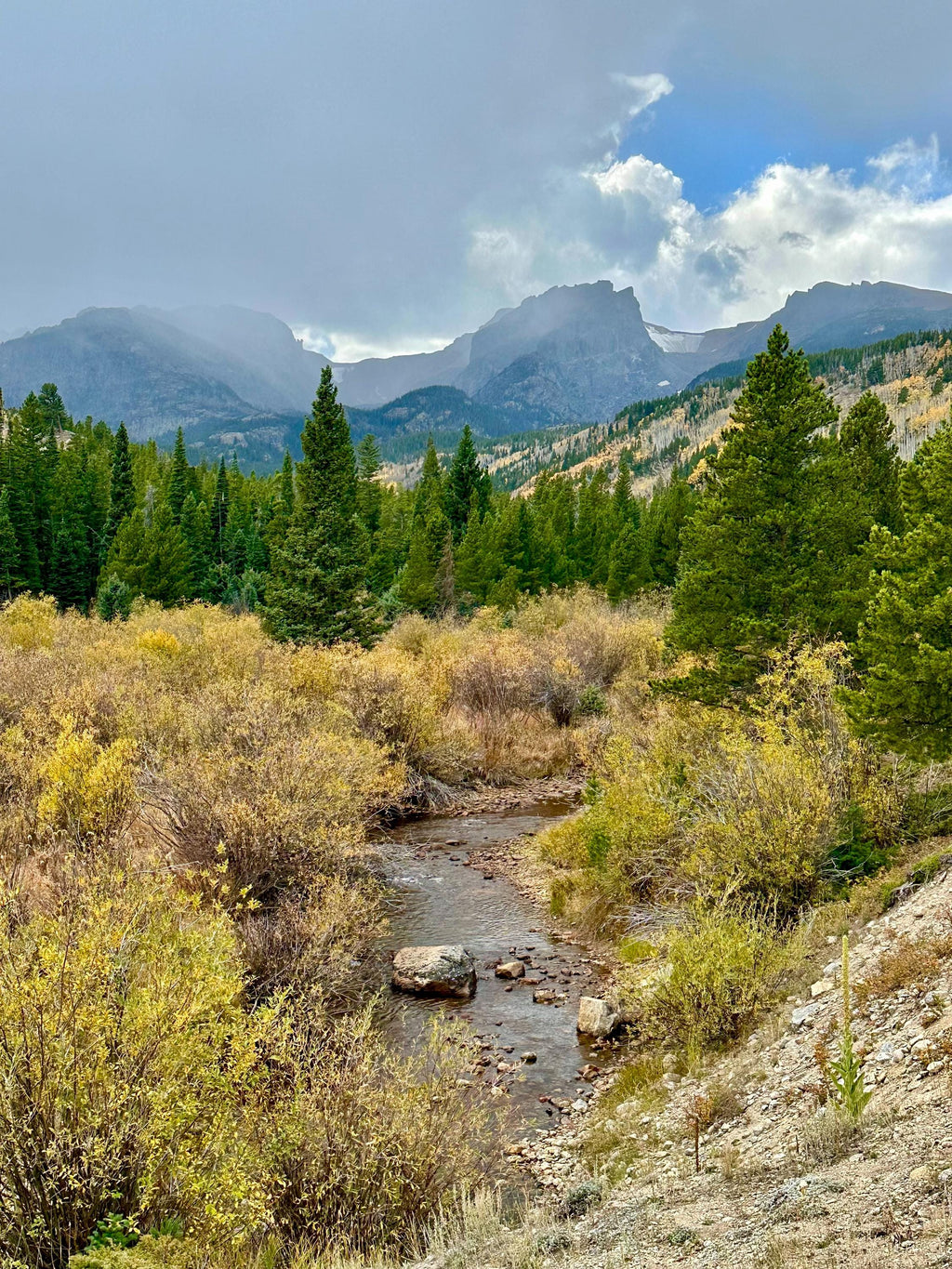 Rocky Mountain National Park Fall day