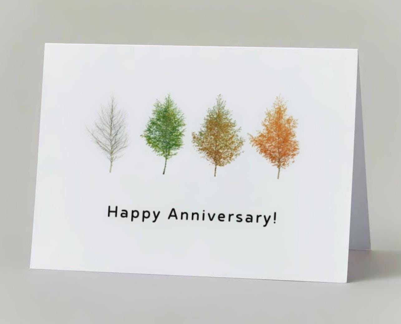 Happy Anniversary Through the Seasons