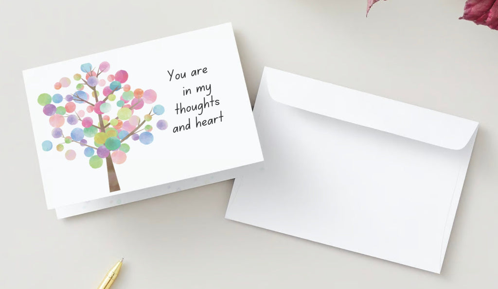 You are in my thoughts and heart