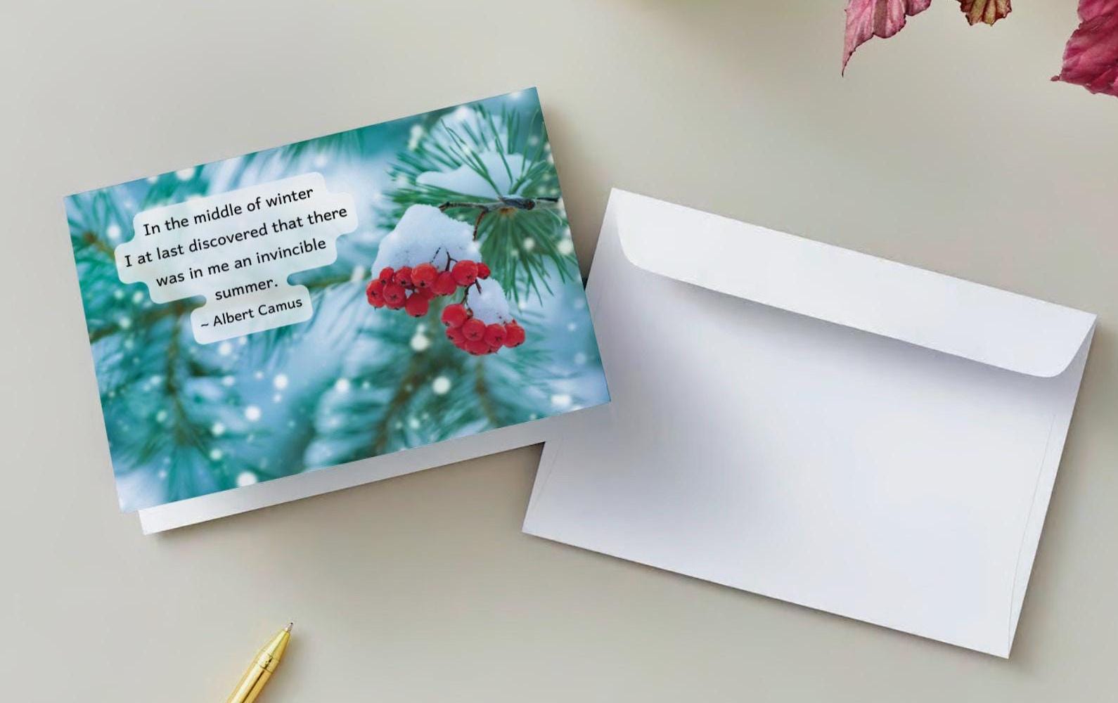 In the Middle of Winter...I Discovered