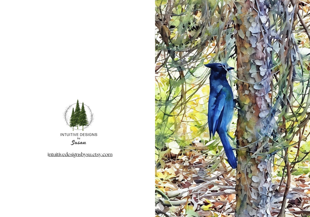 Rocky Mountain Blue Bird notecards
