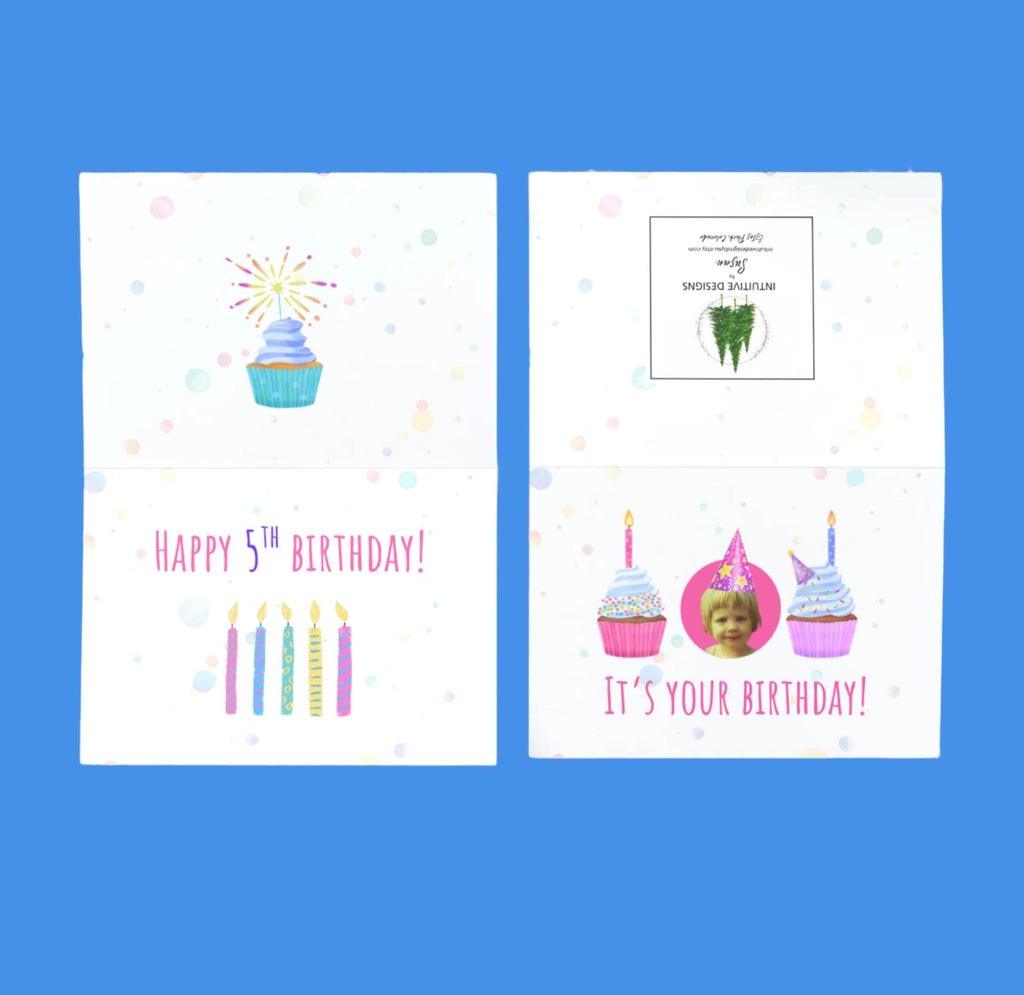 PERSONALIZE*  Child's Birthday Card