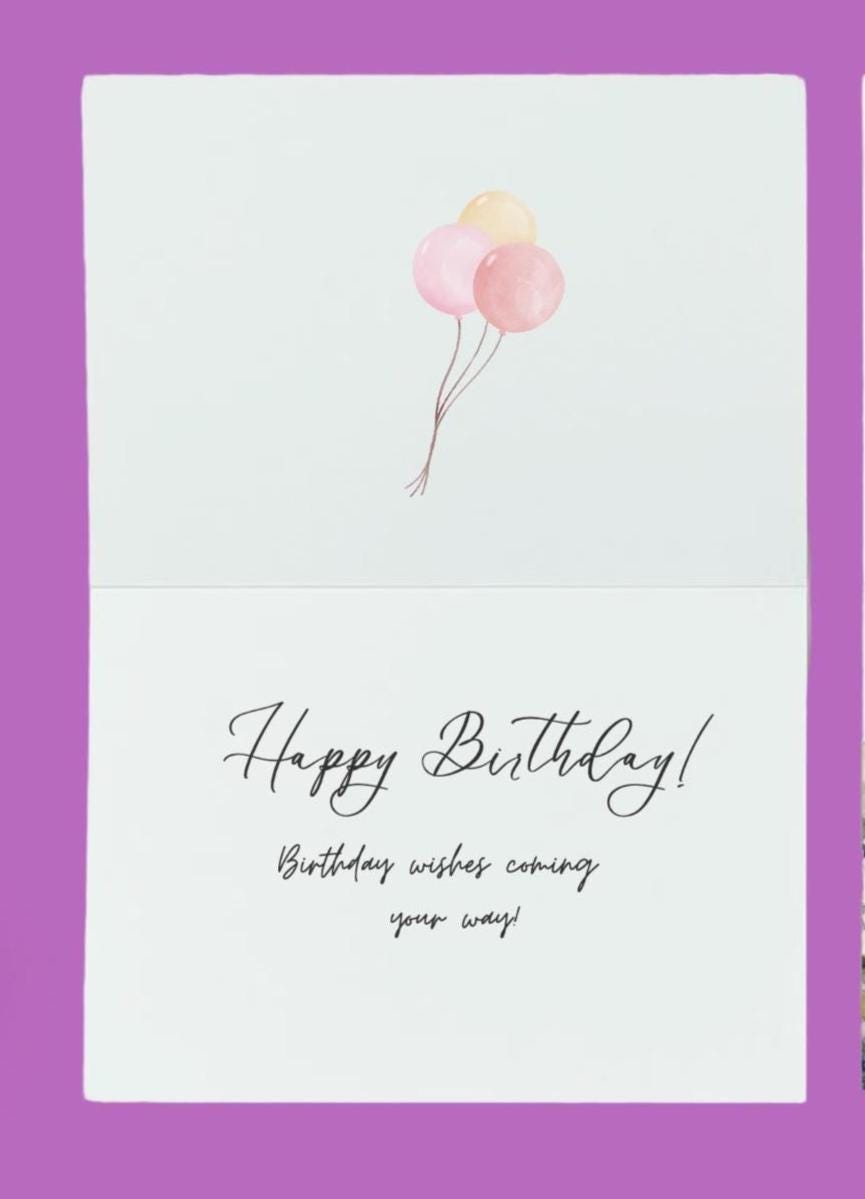 Birthday Wishes Coming Your Way!