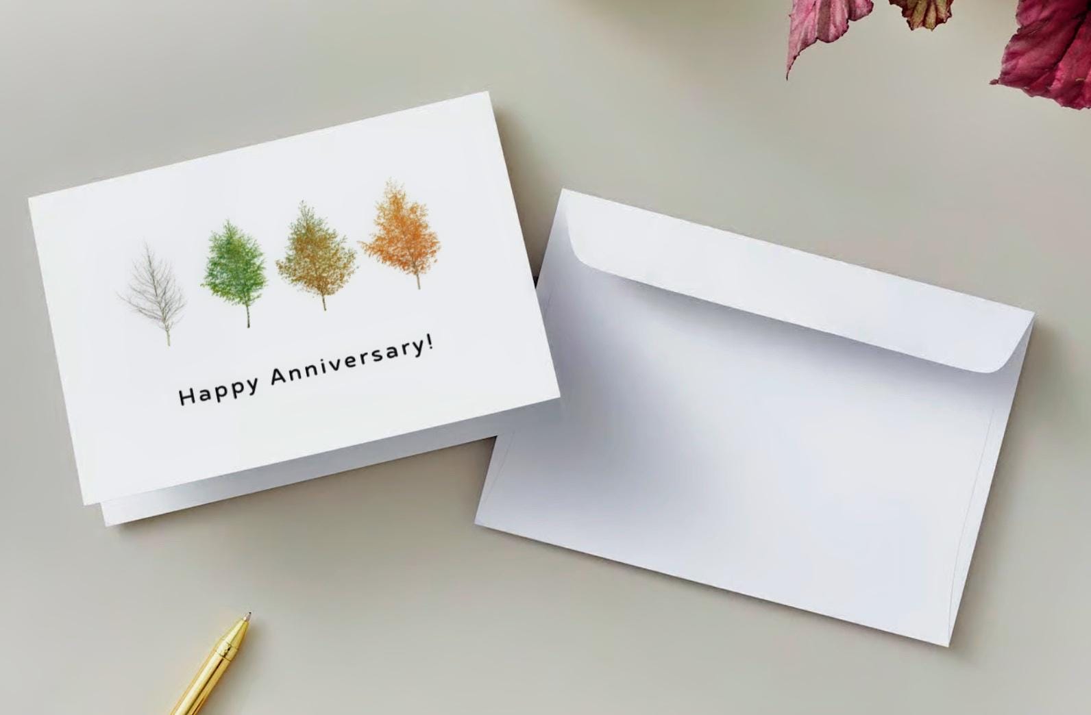 Happy Anniversary Through the Seasons