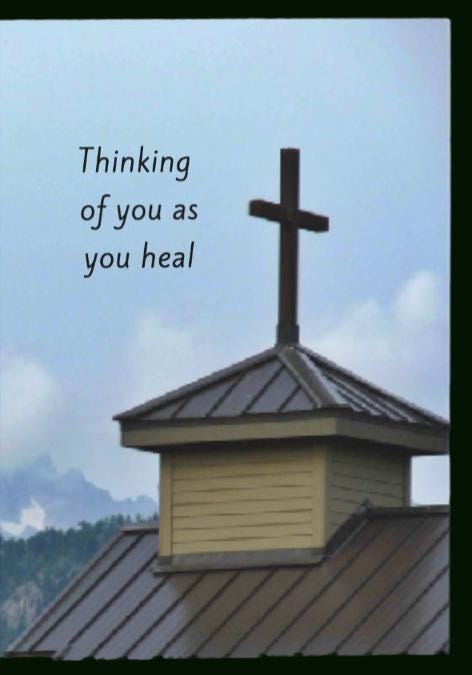 PERSONALIZE** Thinking of you as you Heal