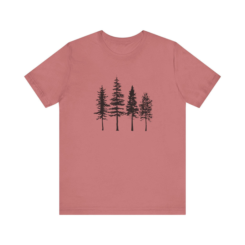 Four Trees T-Shirt (dark image)