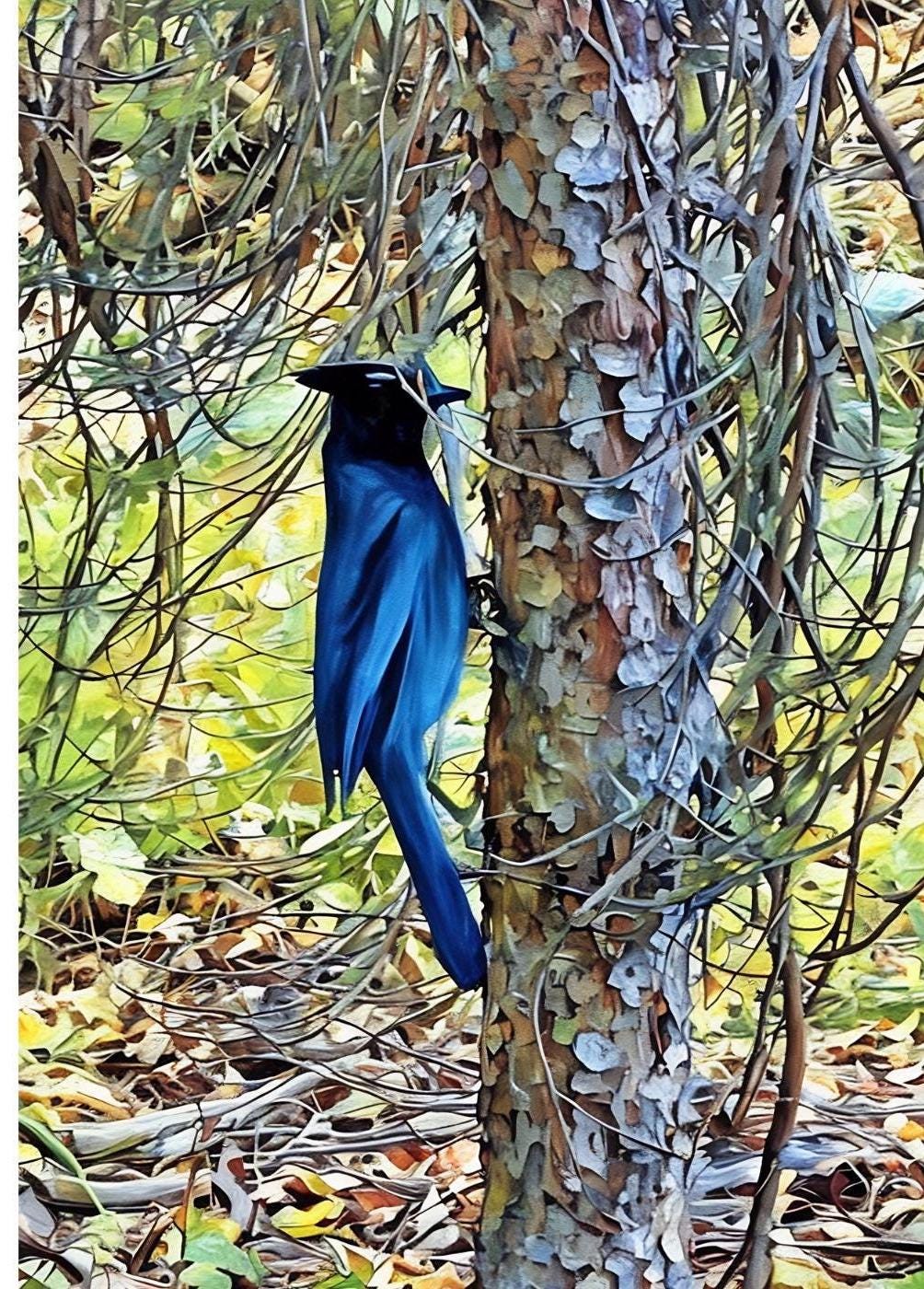 Rocky Mountain Blue Bird notecards