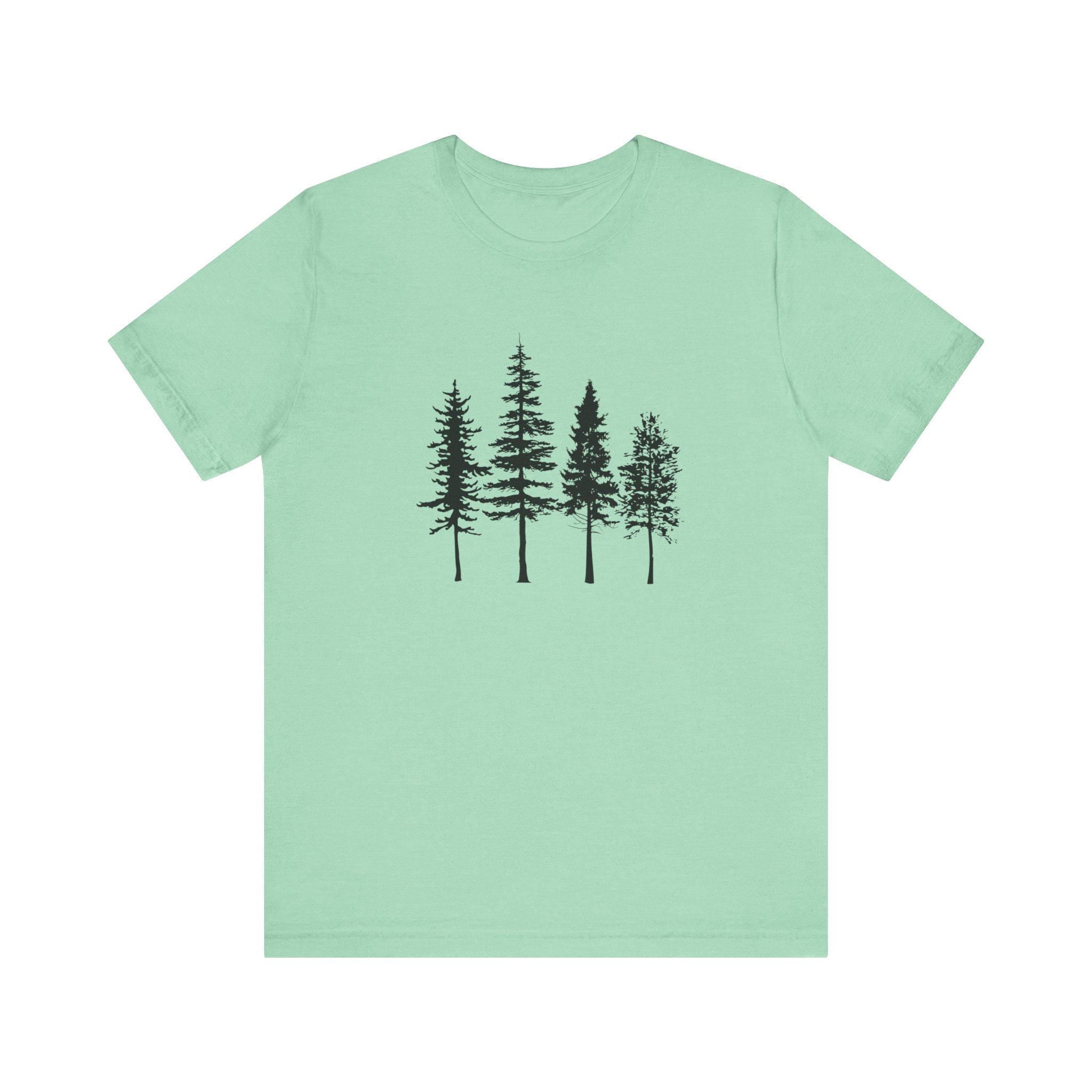 Four Trees T-Shirt (dark image)