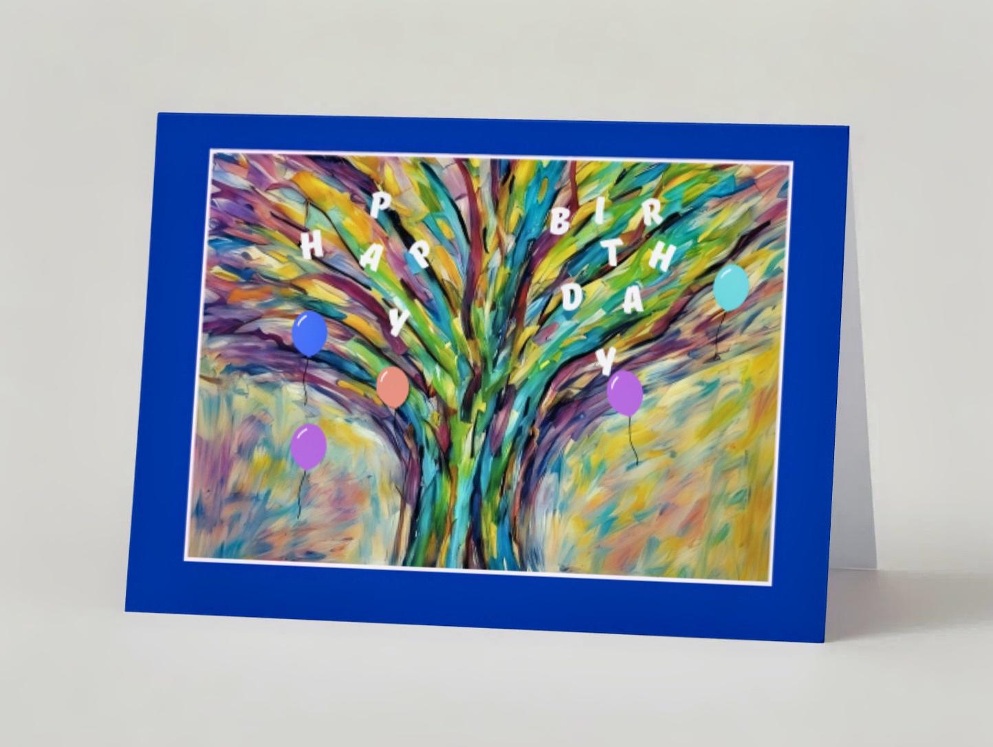 Happy Birthday to my Colorful Friend!