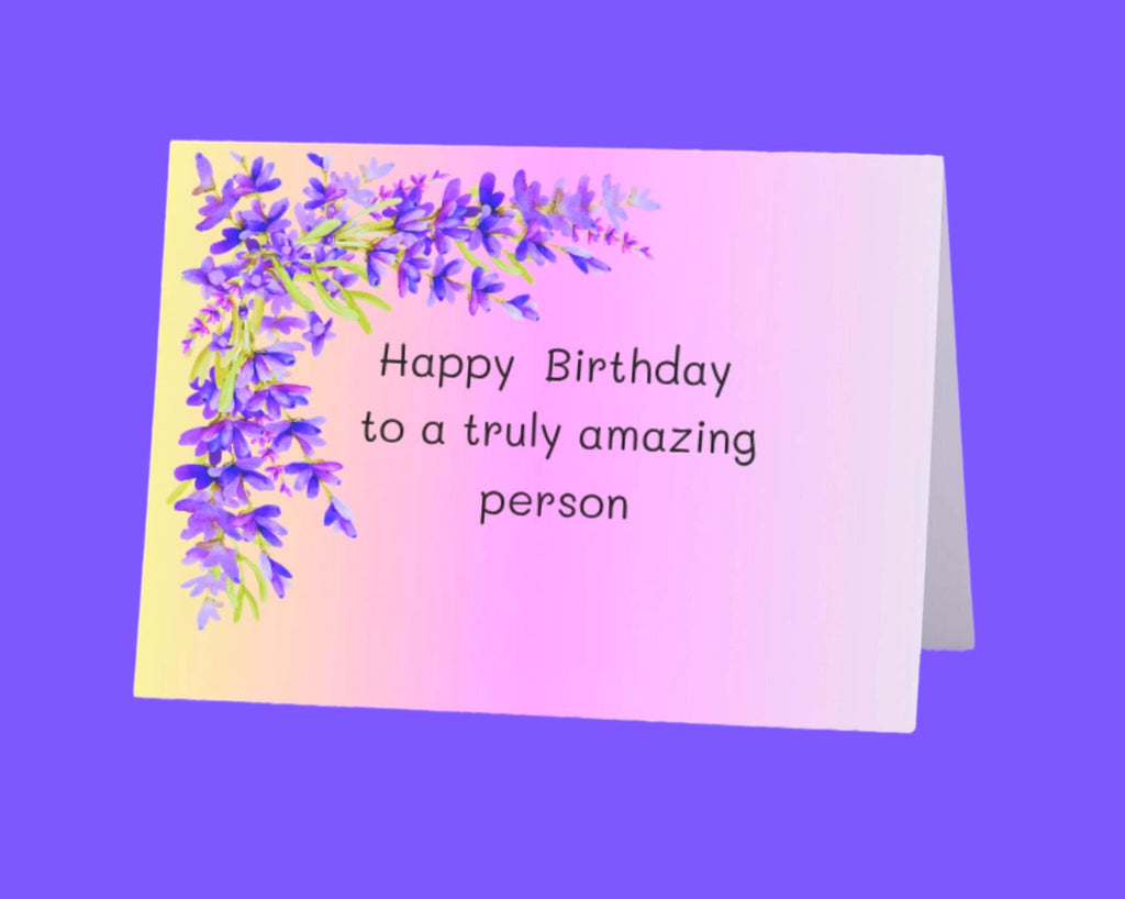 Happy Birthday to a Truly Amazing Person