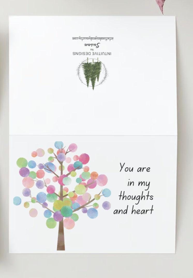 You are in my thoughts and heart