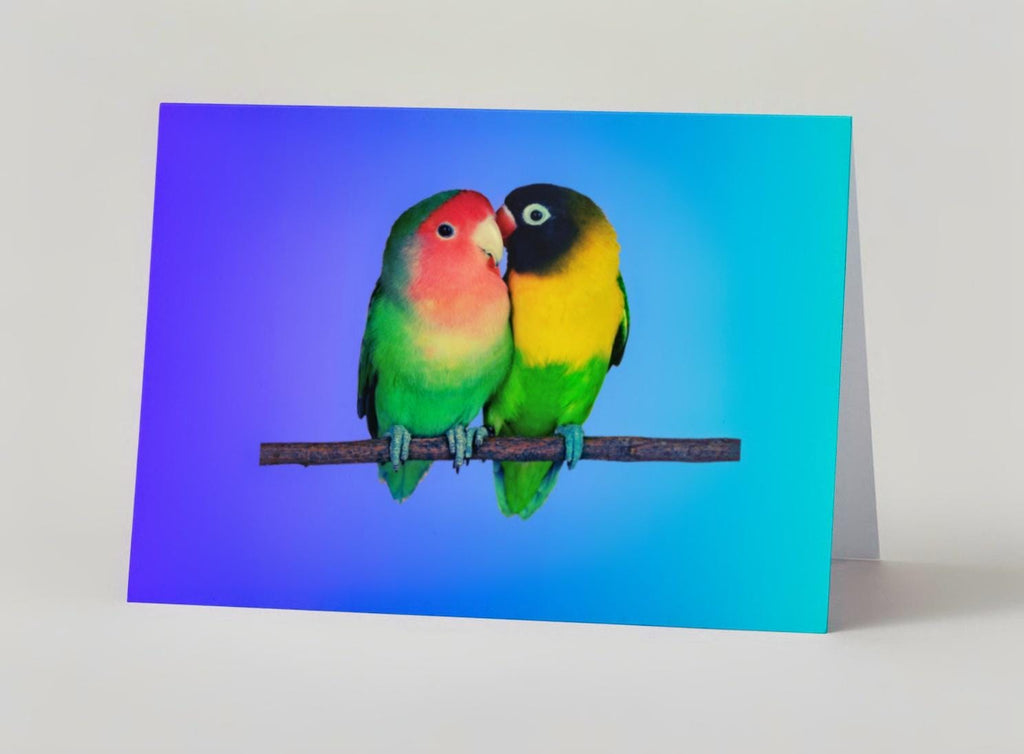 Love Birds Mate for Life anniversary card
