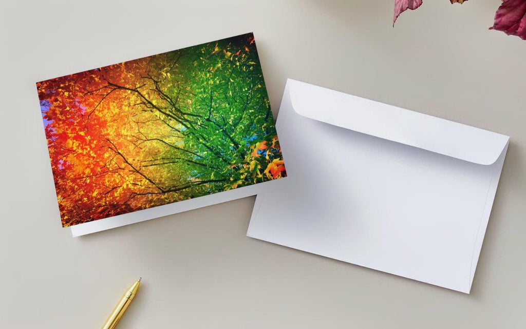 Seasons anniversary card