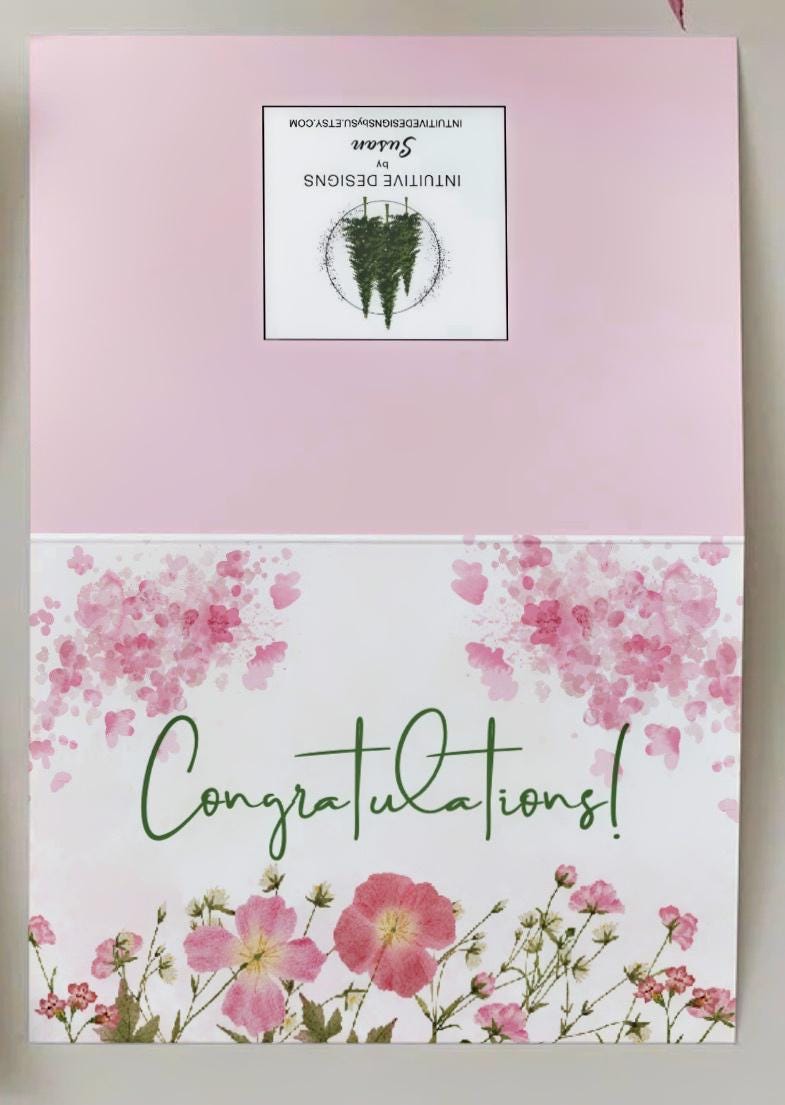 Congratulations on Your new Baby Girl!