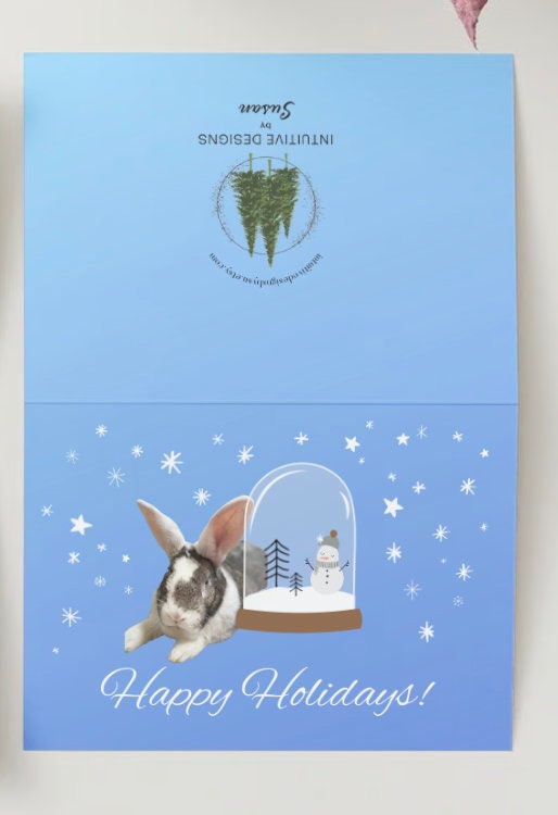 Snow Globe Bunny